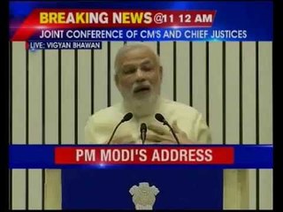 PM Narendra Modi says judiciary a 'divine' profession, must be powerful, perfect