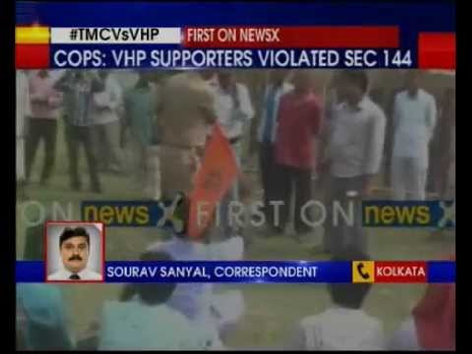 West Bengal police arrests 300 VHP activists from Raiganj