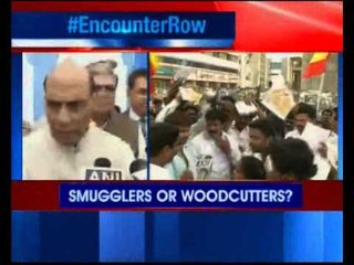 Tamil Nadu traders protest against AP CM