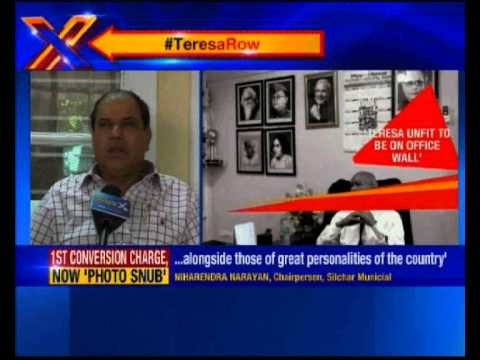 BJP-controlled Assam Silchar municipal board removes Mother Teresa’s photograph