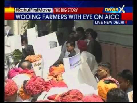 Rahul Gandhi makes his first appearance after sabbatical, meets farmers at his residence today