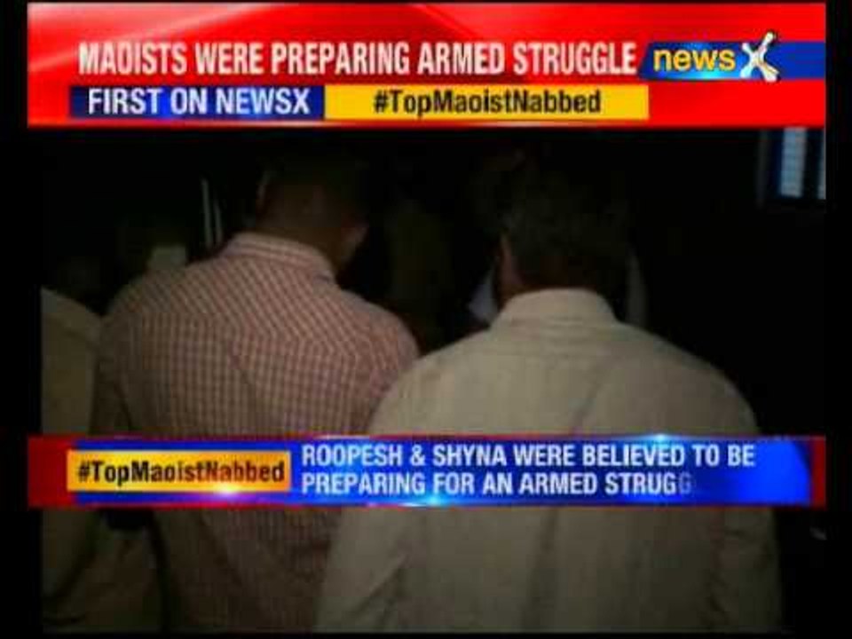 Top Maoist leader Roopesh and his wife arrested in Kerala