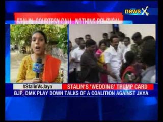 DMK treasurer MK Stalin invites opposition leaders for Nephew's wedding