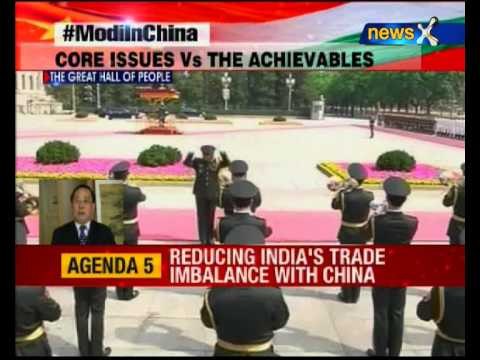 PM Narendra Modi gets ceremonial welcome at Great Hall of People in Beijing
