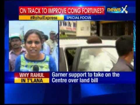 Kisan Padyatra: Rahul Gandhi to address farmers in Telangana