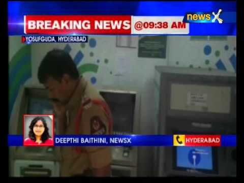 Bullet fired inside Hyderabad ATM, Woman robbed of cash and jewellery