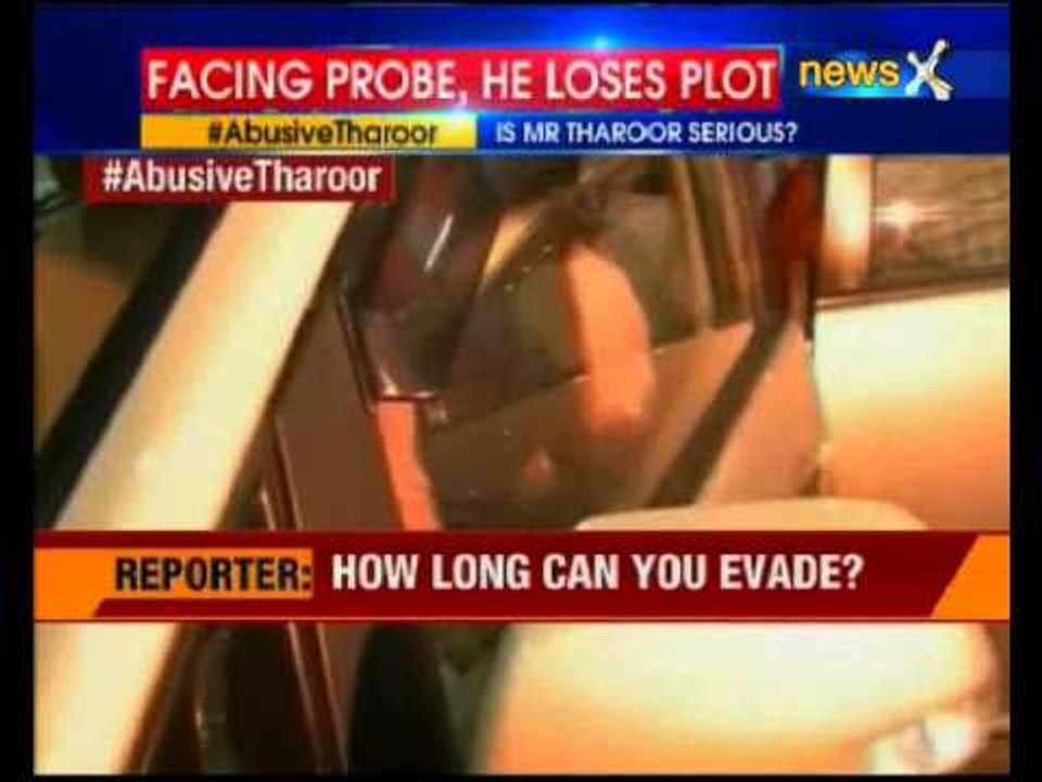 Sunanda death probe: Shashi Tharoor loses cool, calls media 'liars and scum'