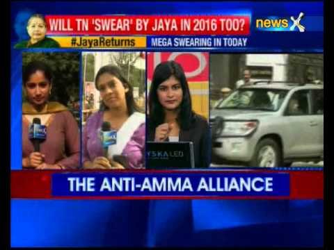 Jayalalithaa to be sworn-in as Tamil Nadu CM today