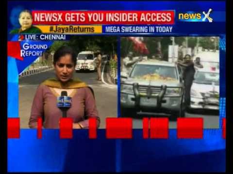 Jayalalithaa to take oath as Tamil Nadu Chief Minister for the fifth time today