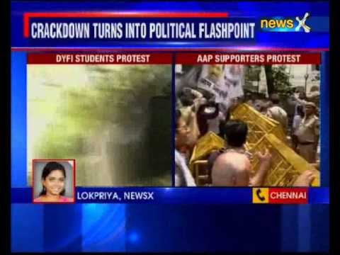 IIT-Madras row: DYFI members detained for protest outside campus against student group ban