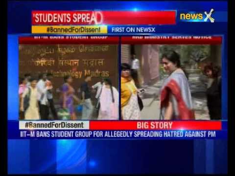 IIT-Madras bans students group for criticising PM Modi