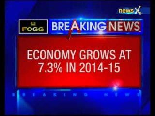 Indian economy sees an improvement in the manufacturing sectors, grew at 7.3% in 2014-15