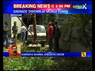 Man injured in grenade attack on mobile tower in Kashmir’s Habba Kadal