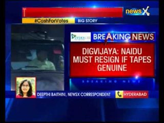 Chandrababu Naidu must resign if tapes are genuine, says Digvijaya Singh
