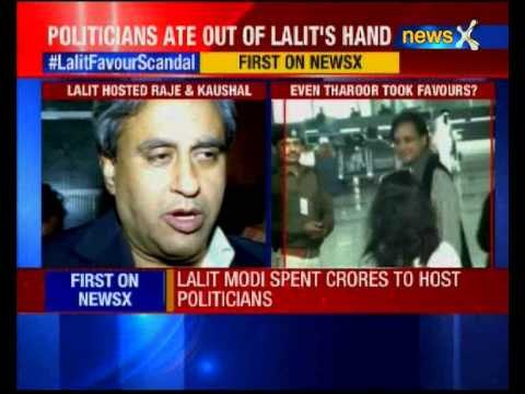 Lalit Modi Row: Hotel bill amounting to Rs 1.56 crore spent to host top politicians