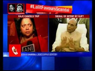 Vasundhara Raje cancels trip to Punjab where she had to meet Amit Shah, Rajnath Singh