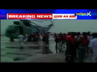 Indian Navy saves 20 crew members from merchant vessel off Mumbai coast