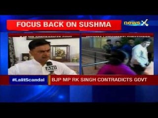 Lalit Modi is a fugitive, no one should help him: BJP's RK Singh lashes out