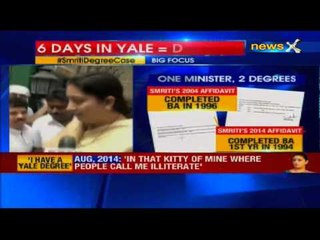 Smriti Irani’s degree case verdict likely today