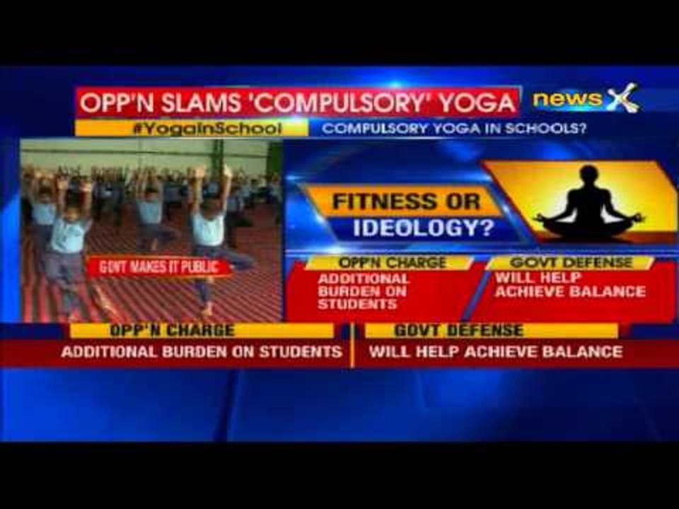 Yoga to be introduced as a subject in government schools