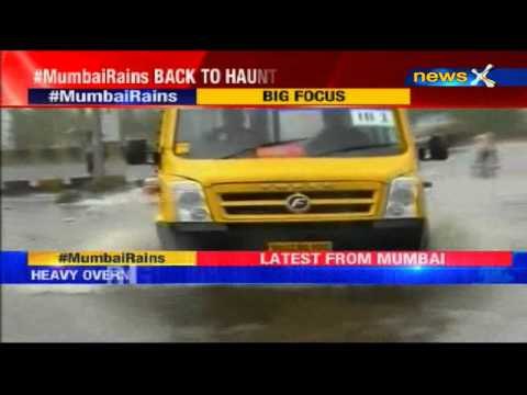 Mumbai Rains: Heavy rains lash Mumbai, local train services hit