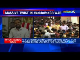 Case against Chandrababu Naidu for making threatening statements