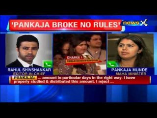 Pankaja Munde speaks exclusively to NewsX