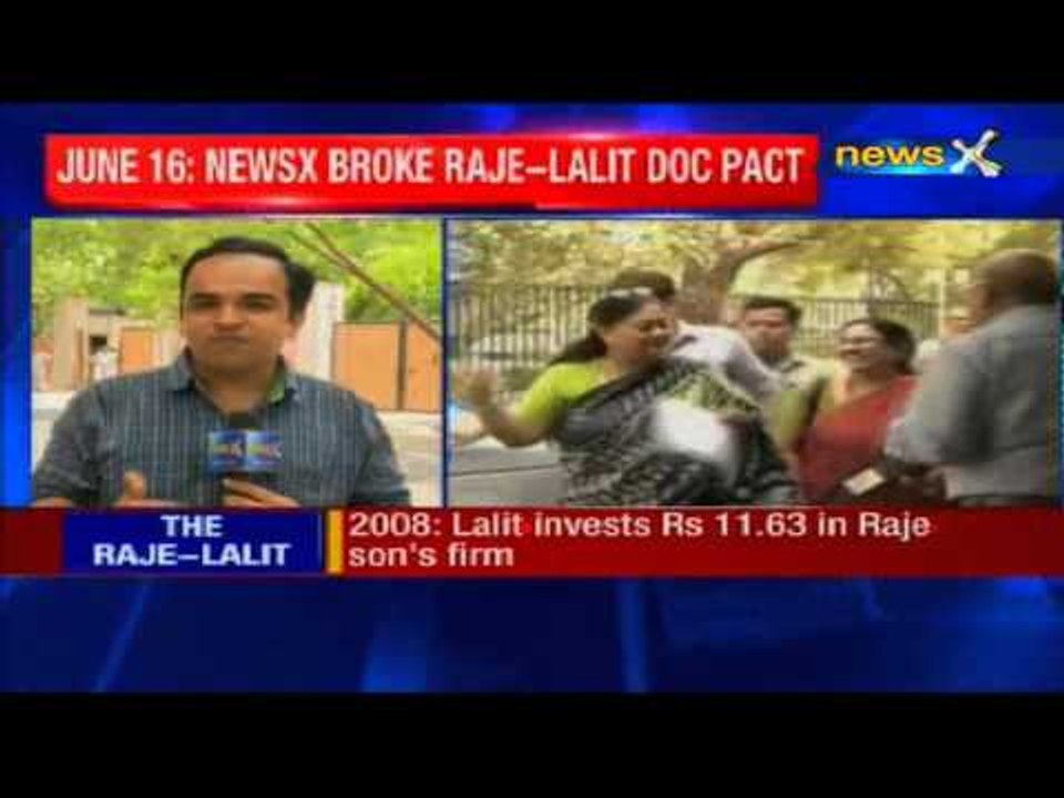 Vasundhara Raje signed MoU with hospital which treated Lalit Modi's wife