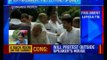 Congress continues protest on suspension of MPs