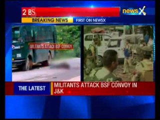 Two BSF jawan killed , 8 injured in militant attack