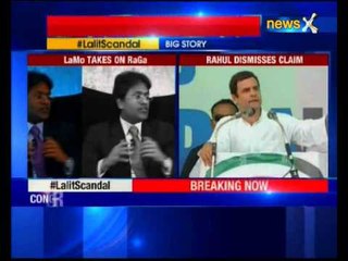Congress Vice President Rahul Gandhi calls Lalit Modi's tweet a lie