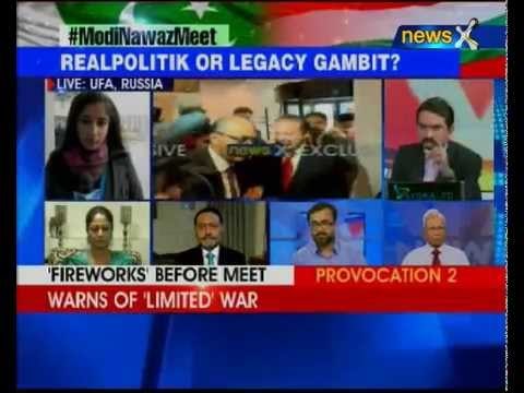 PM Narendra Modi-Nawaz Sharif meeting in Russia