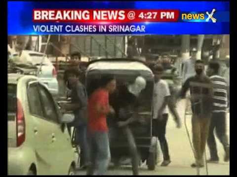Violent clashes reported in Srinagar after Friday prayers