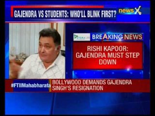 Download Video: Gajendra Chauhan should voluntarily retire: Rishi Kapoor