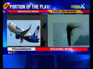 GoAir flight hits aerobridge at Chennai airport, all passengers safe