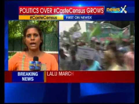 Lalu marches towards Raj bhawan