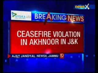Pakistan violates ceasefire in Jammu & Kashmir, 1 BSF jawan injured