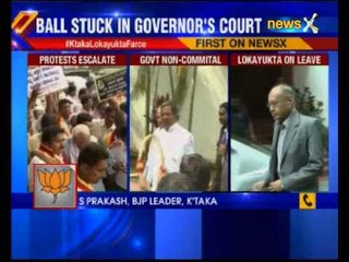 Protest in Banglore, Charges of corruption rock Karnataka lokayukta office