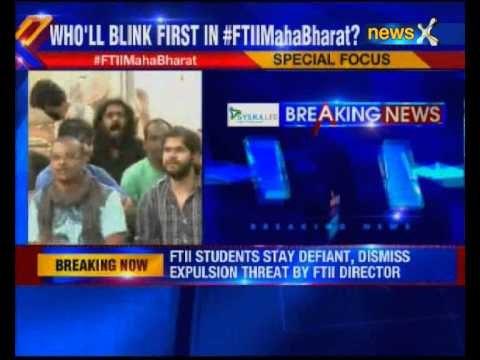 FTII row: Students’ body defy rustication threat, plans to intensify protest