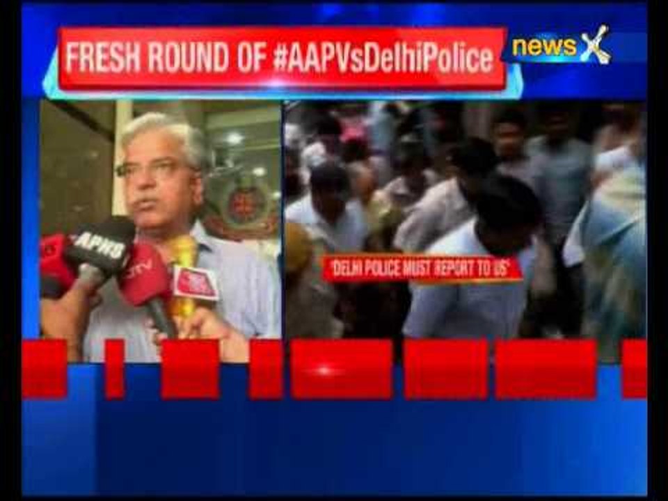 Arvind Kejriwal urges PM Narendra Modi to hand over police to Delhi government