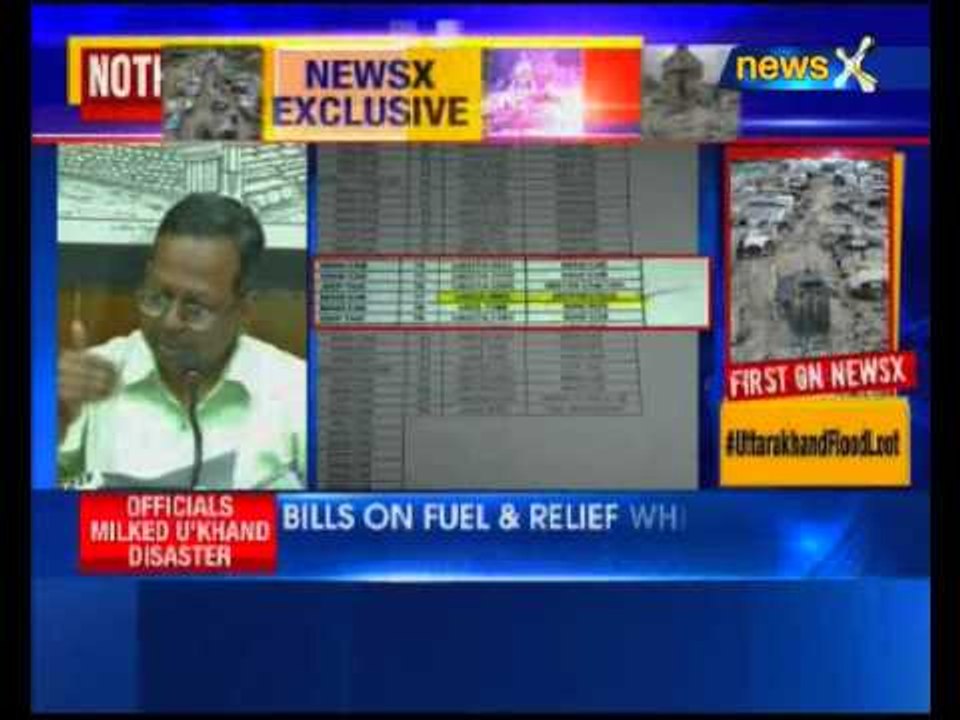 Uttarakhand government clears 'Flood Loot' by Babus