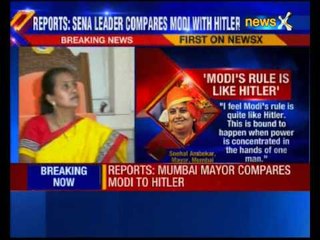 Mumbai Mayor compares PM with Hitler