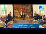 أخبارTeN - السيسي يستقبل وفدا من المجلس الوطني للكنائس الأمريكية