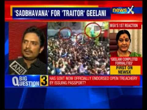 Governmnet issues passport to Hurriyat leader Syed Ali Shah Geelani