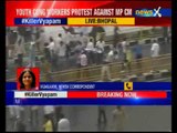 Vyapam Scam: Youth Congress stages protest on Bhopal streets against Shivraj Singh Chouhan