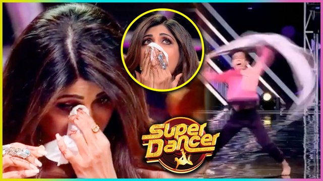Vivek Akshit DANCE Performance Makes Shilpa Shetty EMOTIONAL | Super Dancer Chapter 3