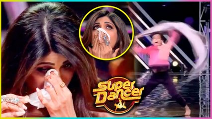 Vivek Akshit DANCE Performance Makes Shilpa Shetty EMOTIONAL | Super Dancer Chapter 3