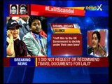 Sushma Swaraj breaks silence over Lalit Modi controversy