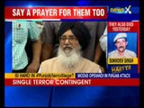 Gurdaspur attack: Punjab CM Parkash Singh Badal meets Baljeet Singh's family
