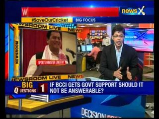 Sports minister virtually exempts BCCI from coming under RTI